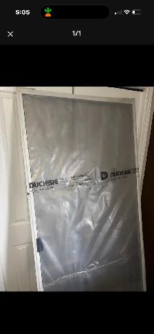 Patio sliding screen door- New