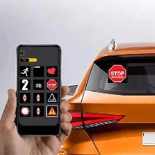 LED Display Window Rear Car Sign