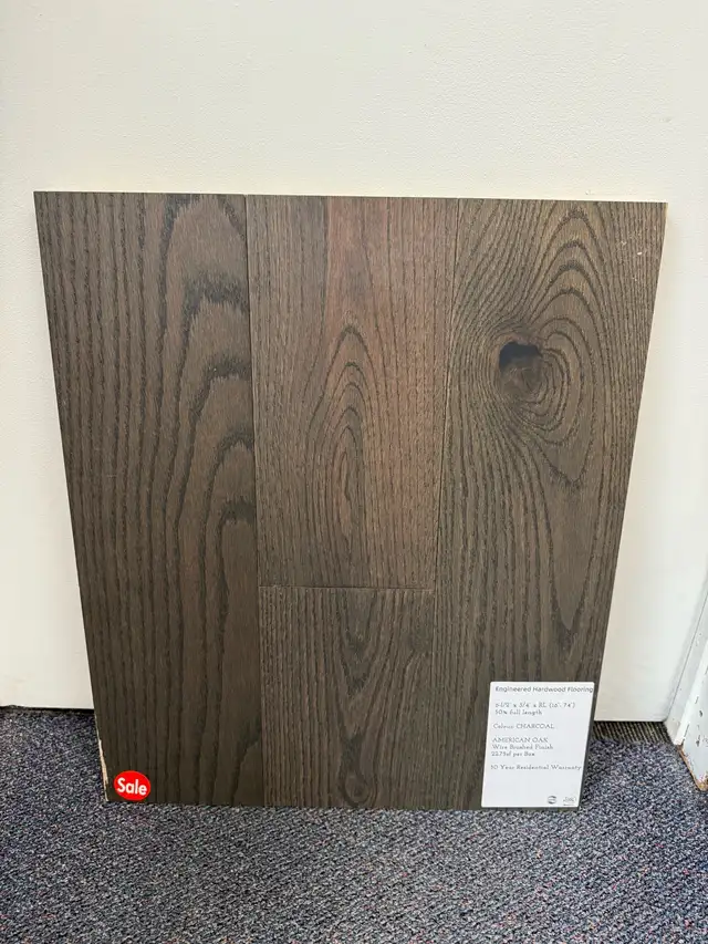 engineered hardwood floor - $3/sf