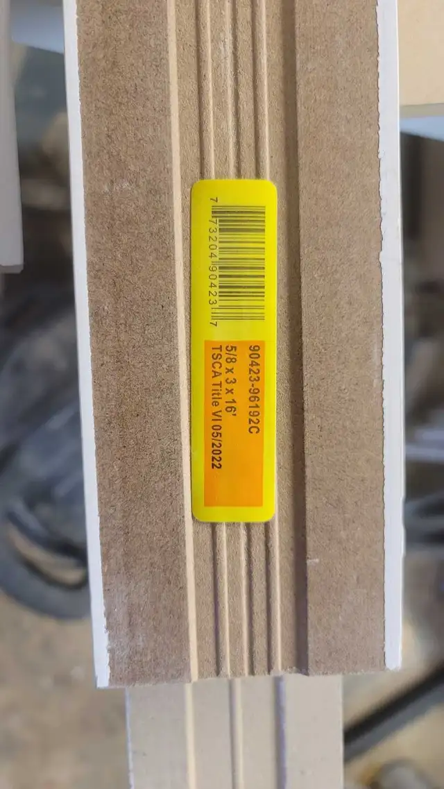 2' and 3' MDF baseboards $20