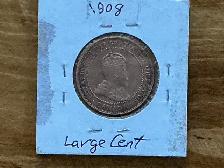 1908 CANADIAN Large One Cent Coin ! - Photo 2