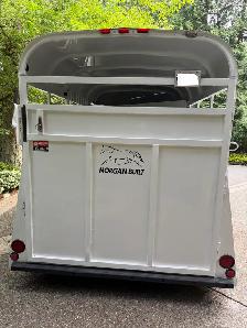 Horse Trailer Morgan Built Bravo 2 H Bumper Pull Immaculate - Photo 5