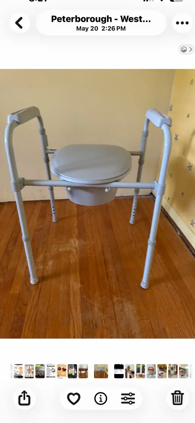 Portable commode
