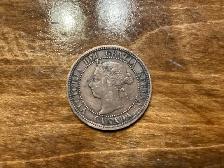 1890 CANADIAN One Cent Coin ! - Photo 2