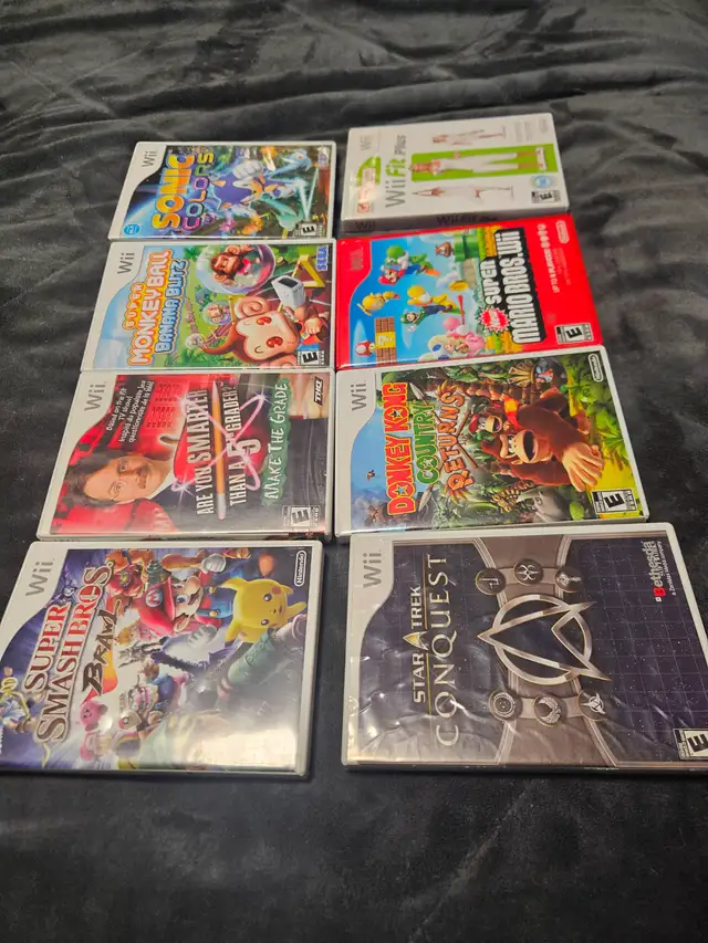 8x Nintendo Wii Games $30 for Lot