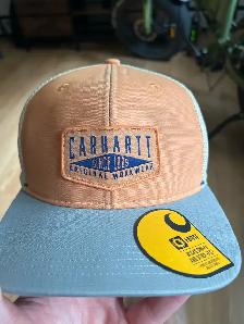 Carhartt canvas workwear patch cap