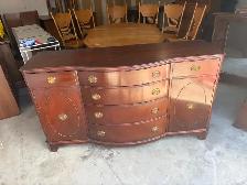 Free delivery Antique Cherry Wood Sideboard Dresser