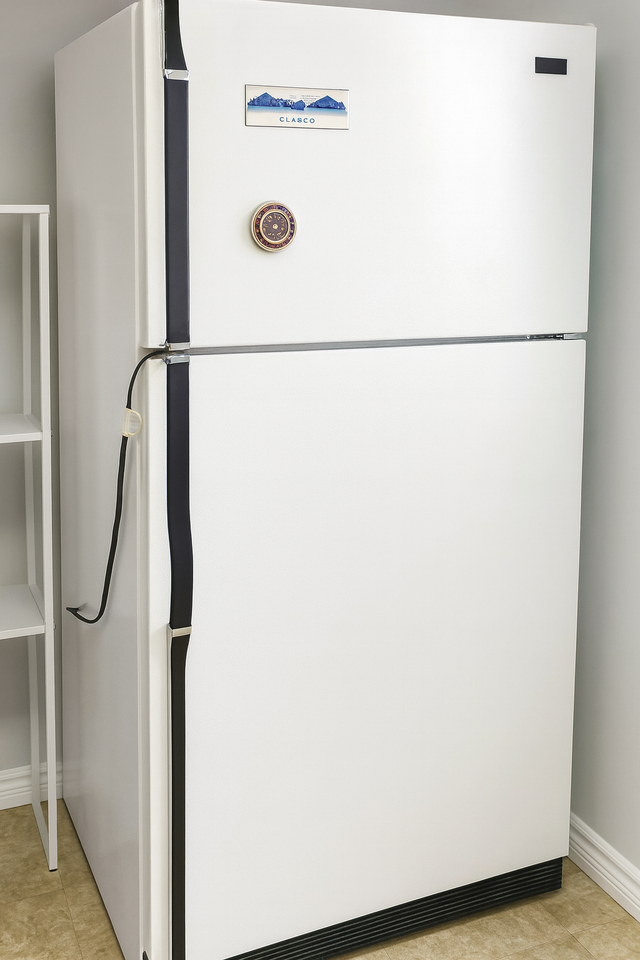 Clasco White Top Freezer Fridge - Works Great