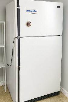 Clasco White Top Freezer Fridge - Works Great