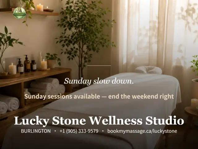 Sunday slow down.Recharge for the week ahead with a full-body