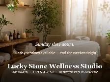 Sunday slow down.Recharge for the week ahead with a full-body