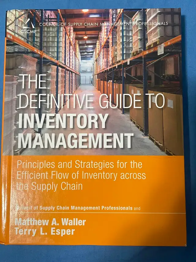 THE DEFINITIVE GUIDE TO INVENTORY MANAGEMENT Book