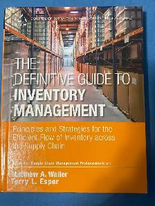 THE DEFINITIVE GUIDE TO INVENTORY MANAGEMENT Book