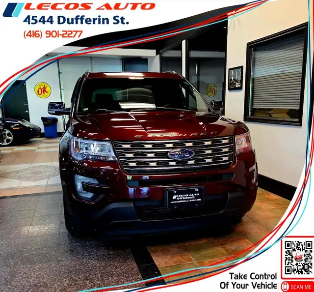 2016 Ford Explorer XLT One Owner/Backup Camera/Sunroof/DVD Pa...