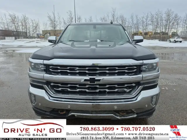2018 Chevrolet Silverado 1500 LTZ CREW CAB 4x4, 5.3L, V8, 1-Owne
