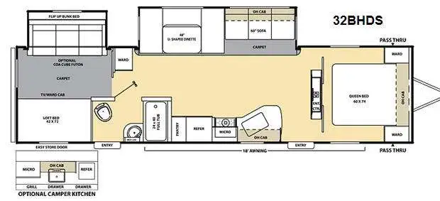 2011 Coachmen RV Catalina 32BHDS