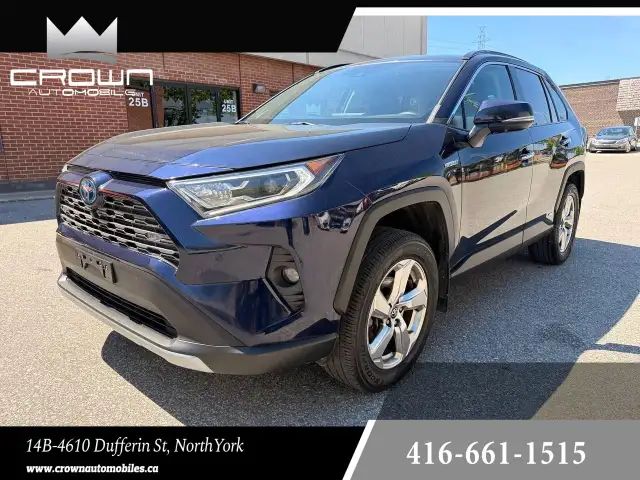 2020 Toyota RAV4 Hybrid Limited AWD, NAV, JBL , LEATHER, SUNROOF