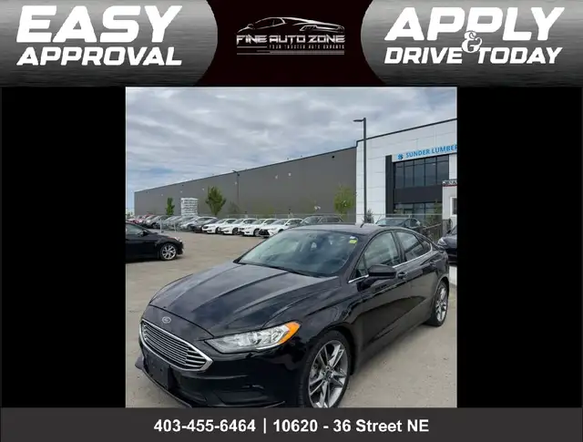 2017 Ford Fusion SE Sedan : Well Serviced