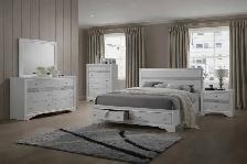 White Bedroom furniture 4 Pieces Set