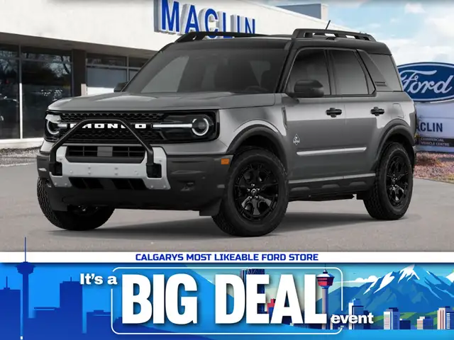 2026 Ford Bronco Sport OUTER BANKS | SASQUATCH PACKAGE | TECH PA