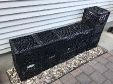 11 Plastic Milk Crates $5 Each - Photo 3