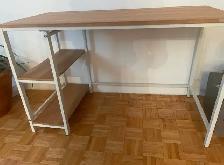 Desk with Shelf