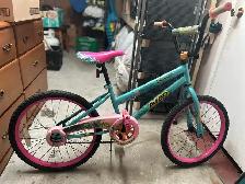 velo pour enfants  huffy Avigo blossom 20 pouces -75$