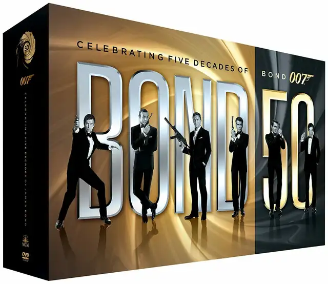 Bond 50 - DVD -  The Complete 23-Film Collection - NEW - $80