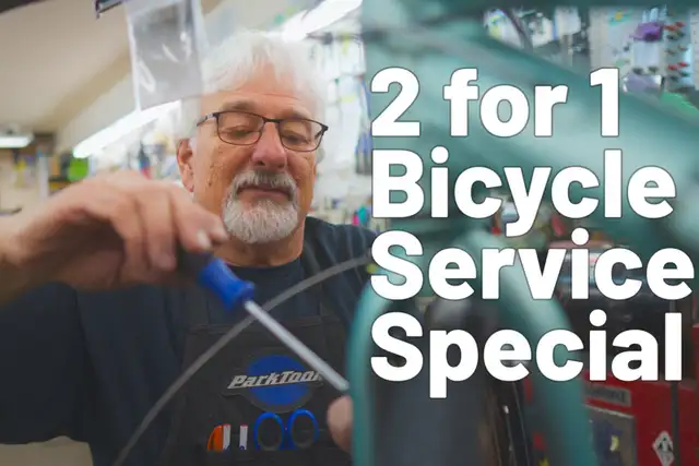 2 FOR 1 Bike Tune-Up Special at Dinardo’s  Ski Bike Hike