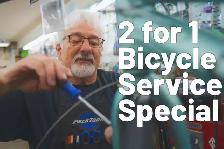 2 FOR 1 Bike Tune-Up Special at Dinardo’s  Ski Bike Hike