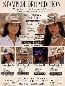 Calgary Stampede "Drop Edition" Hat Kits – Build Your Own Look
