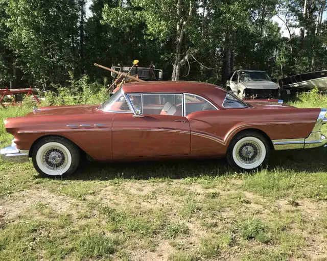 1957 Buick Special with 2008 Continental Cargo Trailer