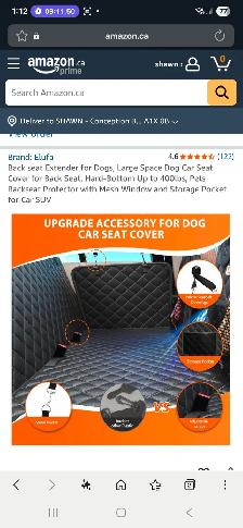 Dog Seat car cover