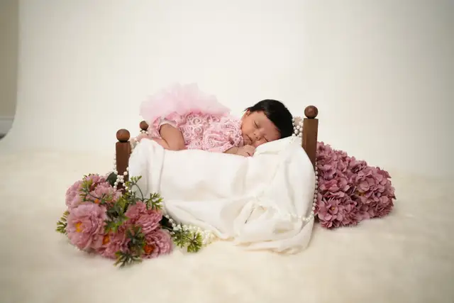 newborn photoshoot props included