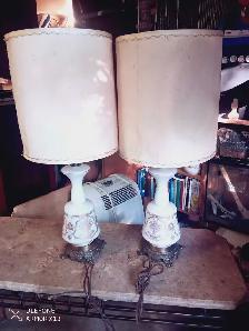 2 Elegant vintage style table lamps - Photo 2