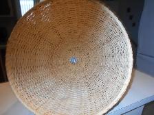 1-FIXTURE-PLAFONNIER ELECTRIQUE,AVEC UNE STRUCTURE,EN OSIER. - Photo 2