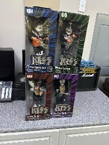 Kiss on line Figures  Catman,  Demon, Space Ace & Start Child