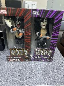 Kiss on line Figures  Catman,  Demon, Space Ace & Start Child - Photo 4