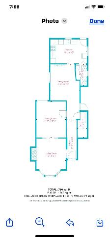Large Bedroom plus Den on Main Floor in Quiet Century Home