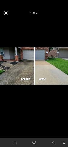FREE One Time Pressure Washing Service