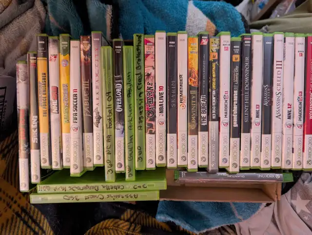 Xbox 360 game collection