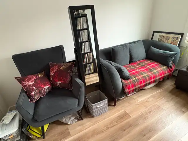 Amazing Love seat and Chair Living Room Set