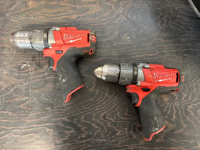 Milwaukee M12 Fuel Drills