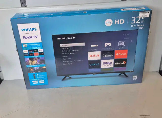 32' 720p Roku Phillip Smart TV (32548203)