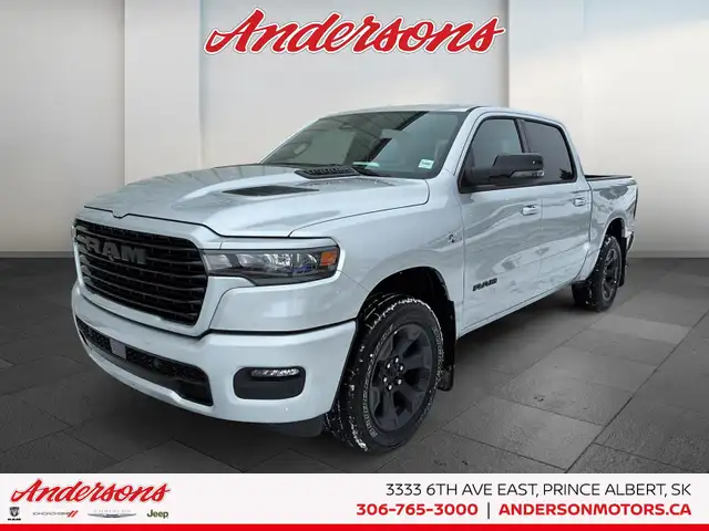 2026 Ram 1500 SPORT 5.7L HEMI V8 w/ eTorque / Dual-Pane Panorami