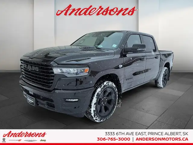 2026 Ram 1500 SPORT 5.7L HEMI V8 / Sport Crew Cab 4x4 / Premium