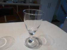 2-COUPES EN VERRE SOLIDE,AVEC PIEDS,ETAT=NEUFS. - Photo 3