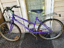 Two bikes for man and woman