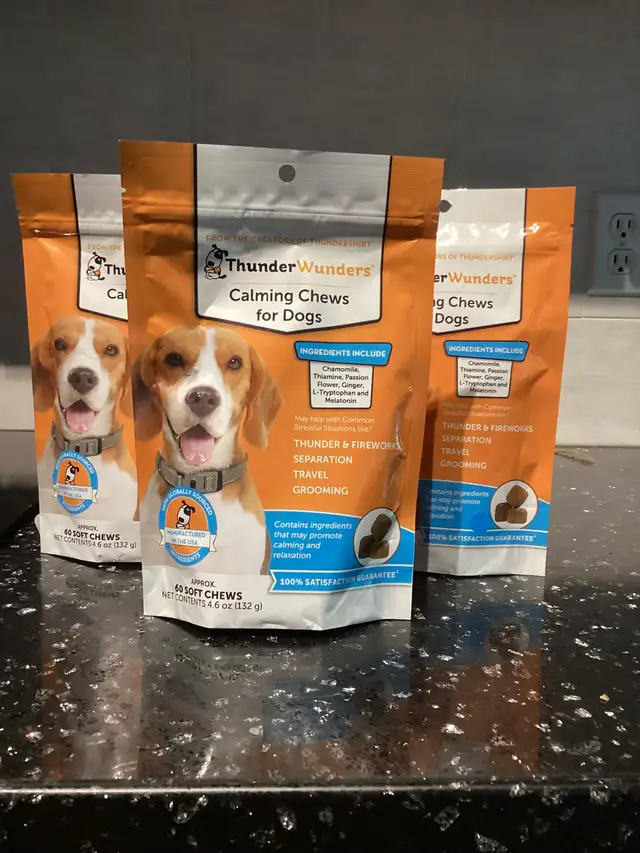 ThunderWunders Calming Chews for Dogs !