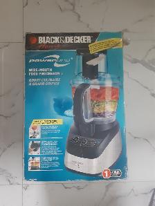 Black & Decker Wide Mouth Food Processor